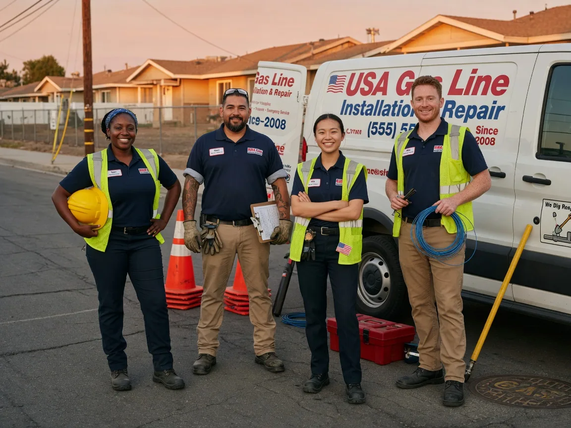 Gas Line Installation company in Andover, NY